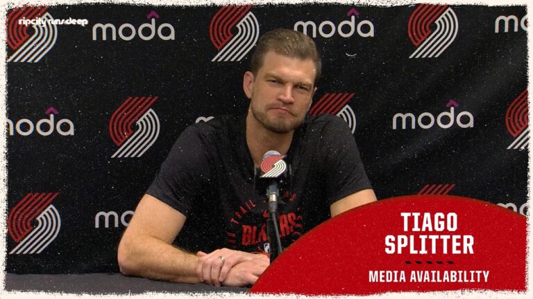 Tiago Splitter Pregame Media Availability Portland Trail Blazers at Atlanta Hawks March 1, 2026