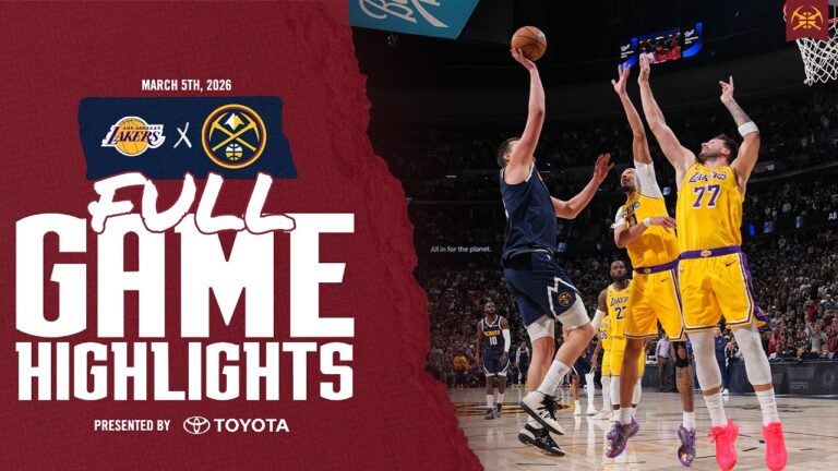Denver Nuggets WIN vs. Los Angeles Laker Toyota Game Recap