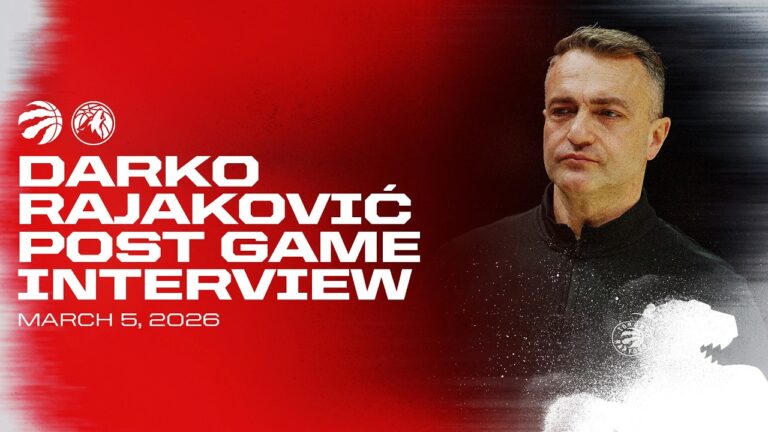 Darko Rajakovic Post Game at Timberwolves March 05, 2026