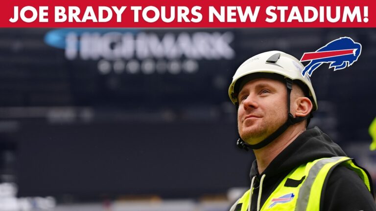 Joe Brady Tours New Highmark Stadium, 2026 Home Of The Buffalo Bills!