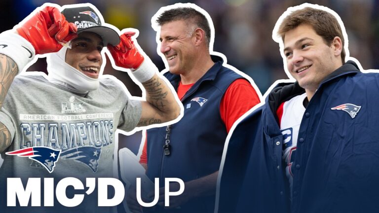 BEST OF MIC’D UP: Top Mic’d Up Moments from 2025 New England Patriots NFL Season