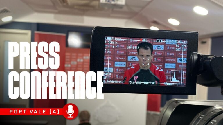 We have to play with hunger Régis Le Bris Previews Port Vale Test Press Conference
