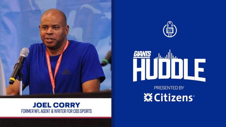 CBS Sports Writer Joel Corry Giants Huddle New York Giants