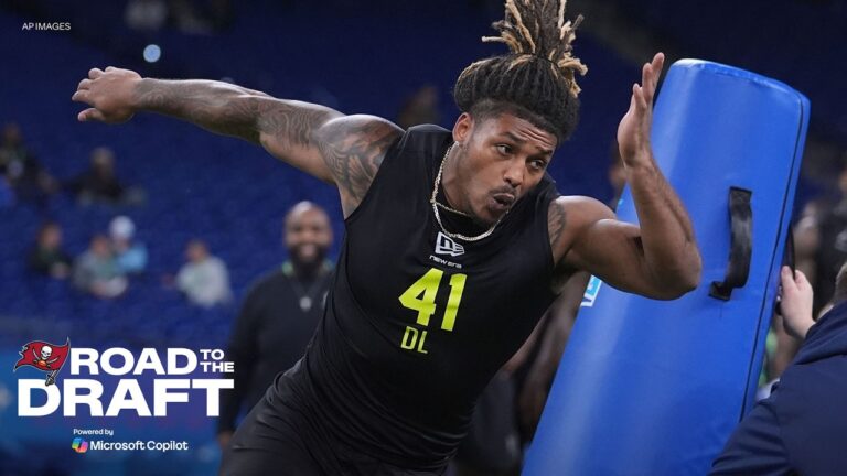 Winners of the 2026 NFL Combine Road to the Draft Tampa Bay Buccaneers