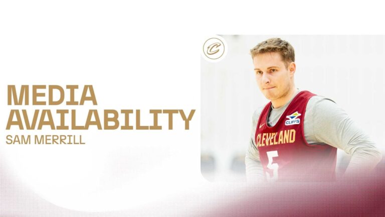 Cavs Practice Sam Merrill Media Availability 03.06.2026