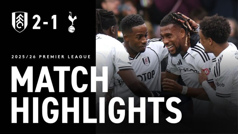 Iwobi Stunner Seals The 3 London Derby Victory Fulham 2-1 Spurs