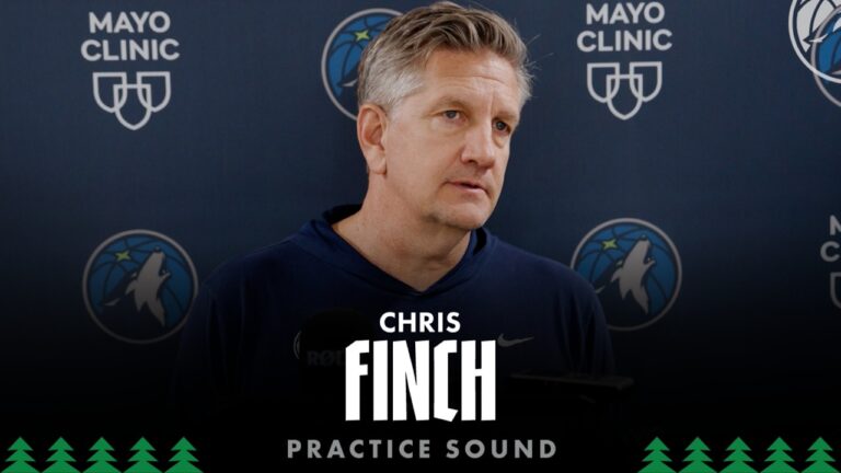 He Ant Can Do Things If You Put The Ball In His Hands Chris Finch Practice Sound 03.06.26