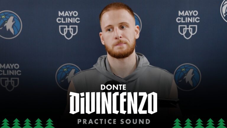 Its A Sprint, Post All-Star Game. Donte DiVincenzo Practice Sound 03.06.26