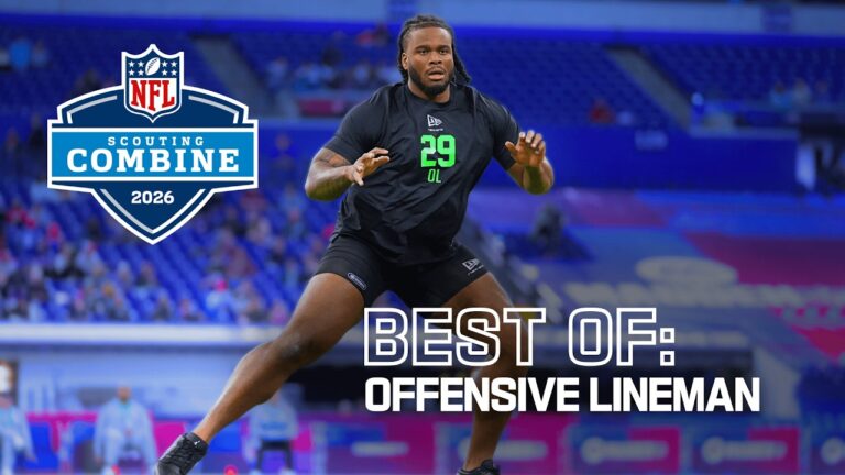 Best of Offensive Lineman 2026 NFL Scouting Combine
