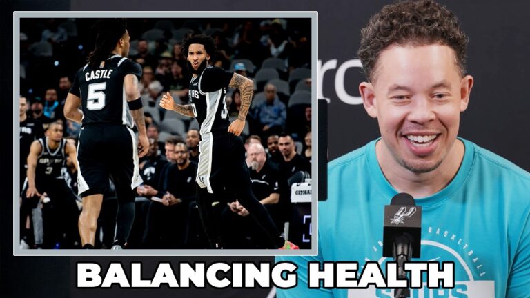 Mitch Johnson on Balancing Health During Long NBA Season