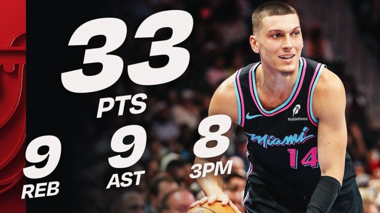 Tyler Herro Was COOKING In Charlotte – 33 PTS, 9 REB, & 9 AST March 6, 2026