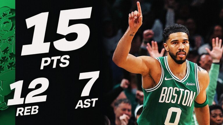 Jayson Tatum’s First Game In 298 days March 6, 2026