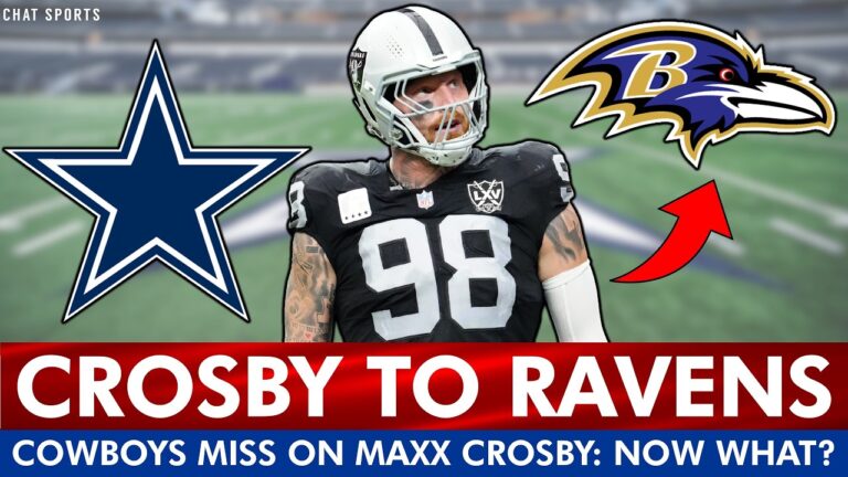Maxx Crosby Traded To Ravens DETAILS On How Close Cowboys Came What Dallas Does Now