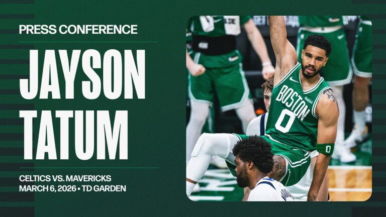 Jayson Tatum Postgame Press Conference March 6, 2026
