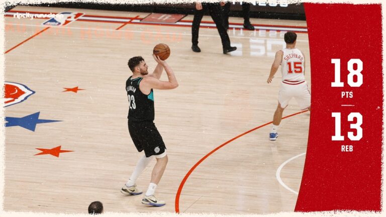 Donovan Clingan With A Double-Double vs Houston Rockets Portland Trail Blazers March 6, 2026