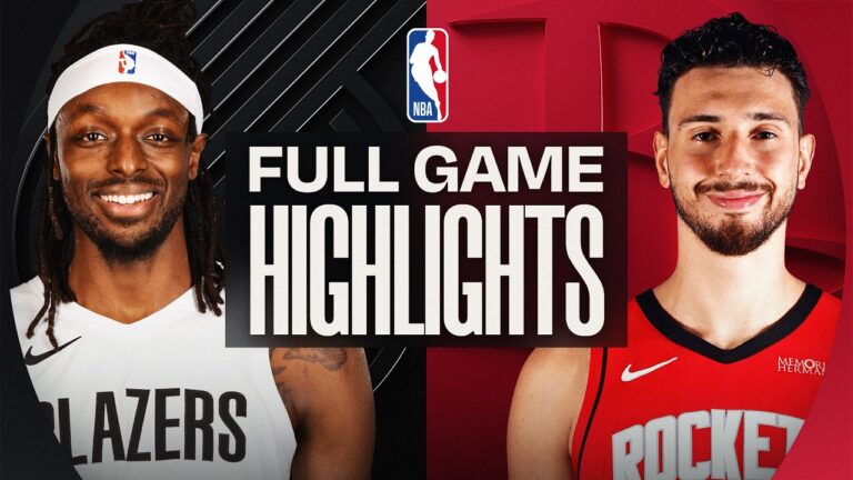 TRAIL BLAZERS at ROCKETS FULL GAME HIGHLIGHTS March 6, 2026