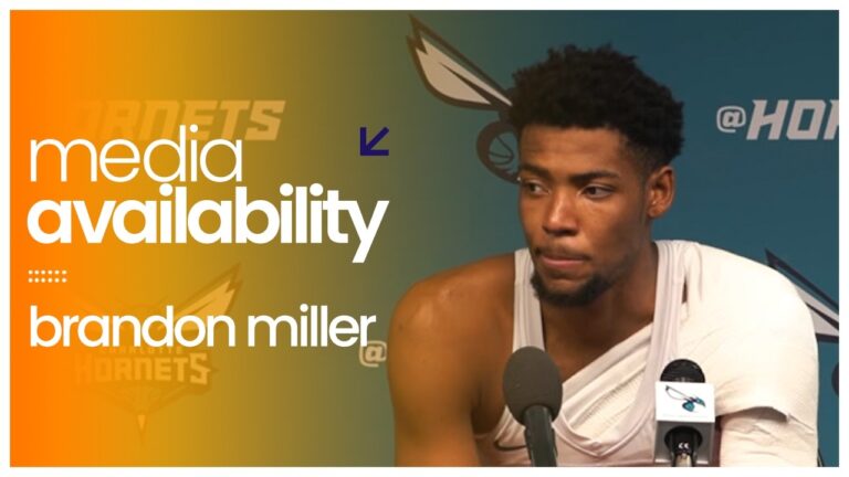 Hornets vs Miami Heat: Brandon Miller Postgame Media Availability 3 6 2026