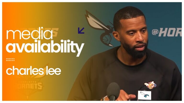 Hornets vs Miami Heat: Coach Charles Lee Postgame Media Availability 3 6 2026
