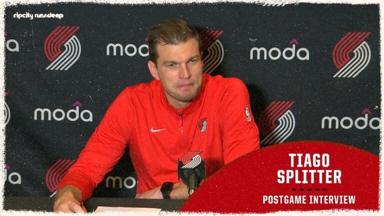 Tiago Splitter Postgame Media Availability Portland Trail Blazers at Rockets March 6, 2026