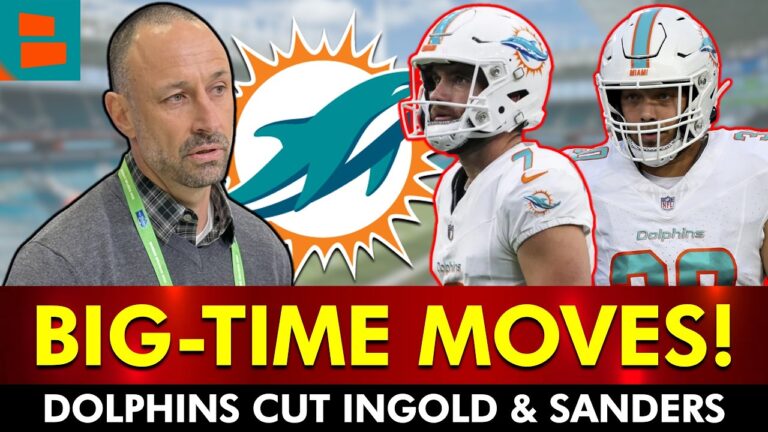 Miami Dolphins Make Two MAJOR MOVES Before NFL Free Agency Dolphins News