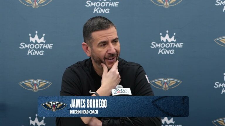 James Borrego Pelicans-Suns Postgame Interview 3 6 2026