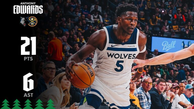 Anthony Edwards With An EASY 21 POINTS In Win Over Denver Nuggets 03.01.26