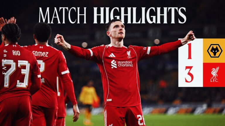 FA Cup Highlights: Wolves 1-3 Liverpool Robertson screamer, Salah & Jones!