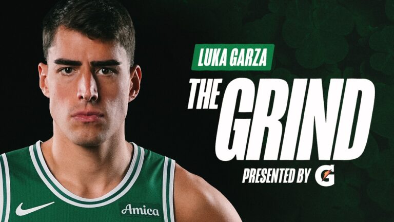 Luka Garza is living out his dream playing for the Boston Celtics The Grind