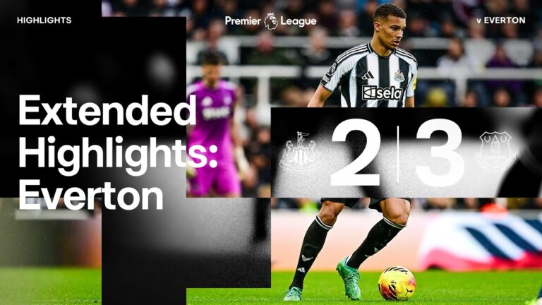 Newcastle United 2 Everton 3 EXTENDED Premier League Highlights