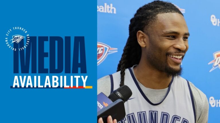 Shootaround Media One on One with Isaiah Joe March 7, 2026 OKC Thunder