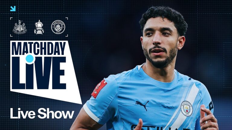 MATCHDAY LIVE! MAN CITY IN FA CUP FIFTH ROUND ACTION! Newcastle v Man City FA Cup