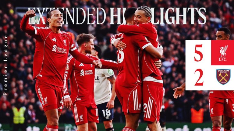 Extended Highlights Ekitike, Van Dijk, Mac Allister & Gakpo Score! Liverpool 5-2 West Ham