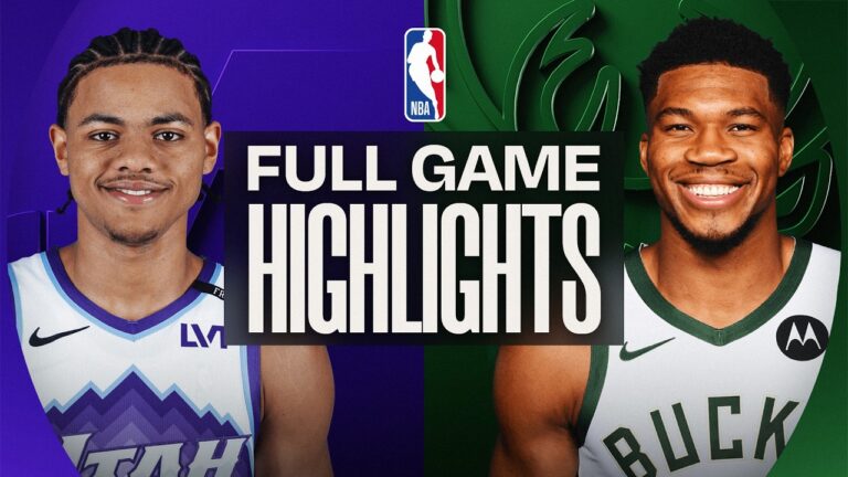 JAZZ at BUCKS FULL GAME HIGHLIGHTS March 7, 2026