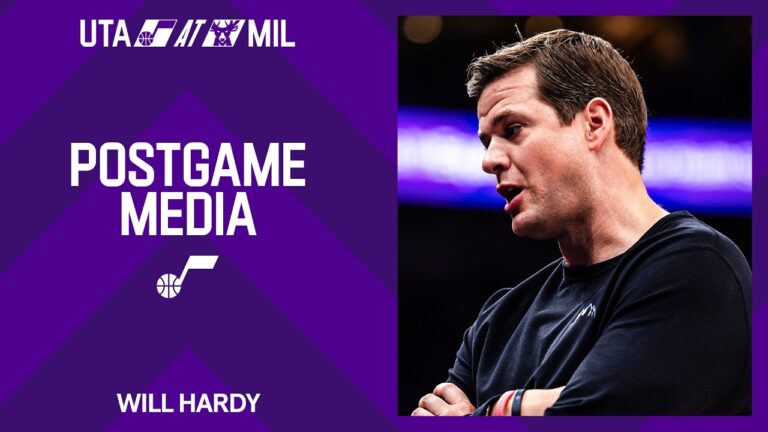 Will Hardy discusses Utah’s approach to defending Giannis, trajectory of his group in Milwaukee