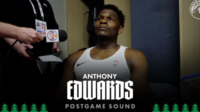 Bones Came In And Changed The Tempo Of The Game Anthony Edwards Postgame Sound 03.01.26