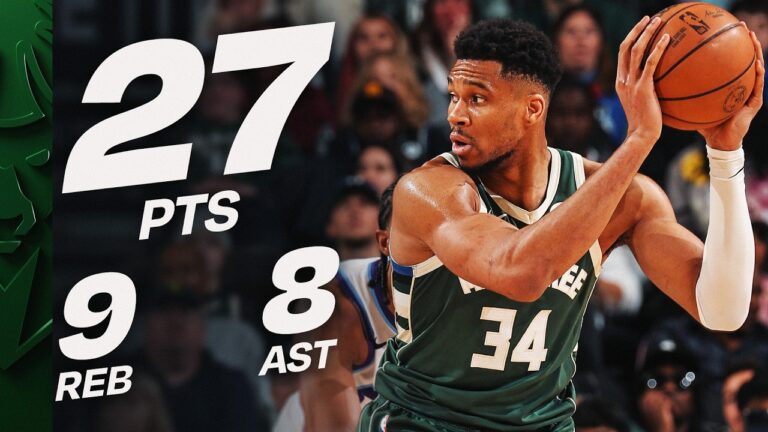 Giannis Antetokounmpo Dominates (27 PTS), Cruises to Win vs Jazz March 7, 2026