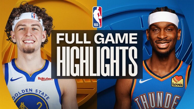 WARRIORS at THUNDER FULL GAME HIGHLIGHTS March 7, 2026