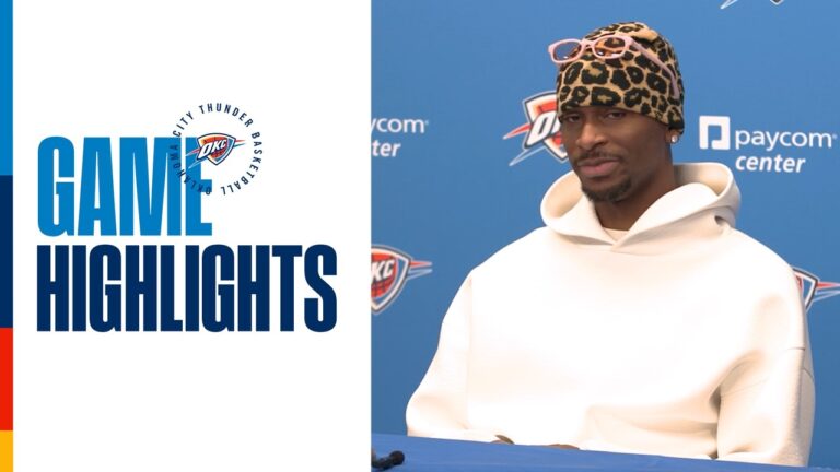 Shai Gilgeous-Alexander on tonight being a possession game Postgame Media March 7, 2026