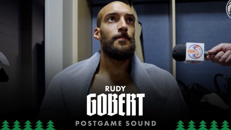 Every Game Matters. This One Matters Even More Rudy Gobert Postgame Sound 03.01.26