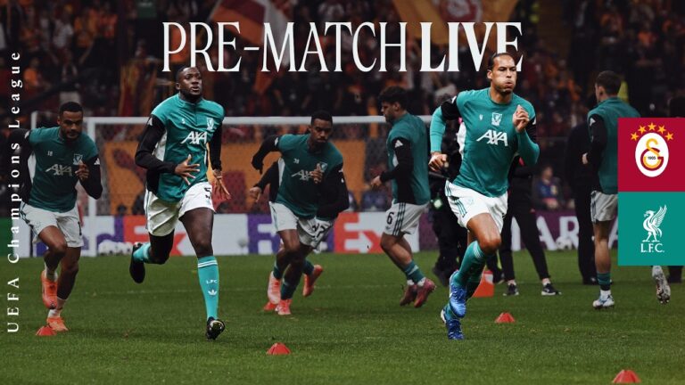 Champions League Live: Galatasaray vs Liverpool Build-up from Istanbul