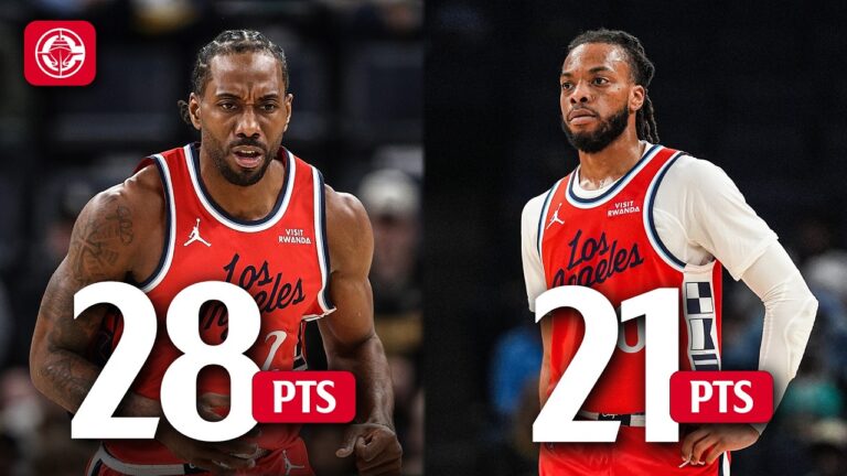 Kawhi Leonard & Darius Garland Lead Huge Comeback Win Over Grizzlies