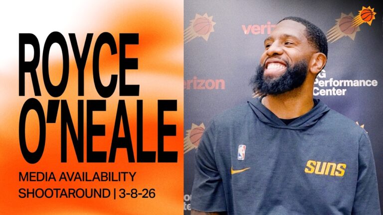 Royce O’Neale Shootaround Media Availability Phoenix Suns 3-8-26