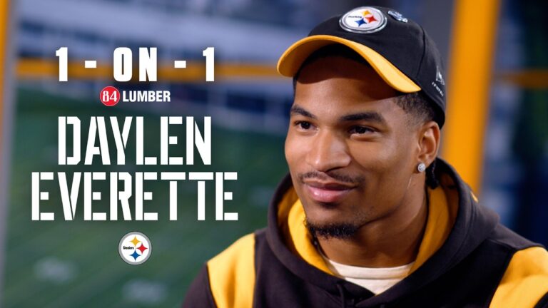 1-on-1 with Daylen Everette Pittsburgh Steelers