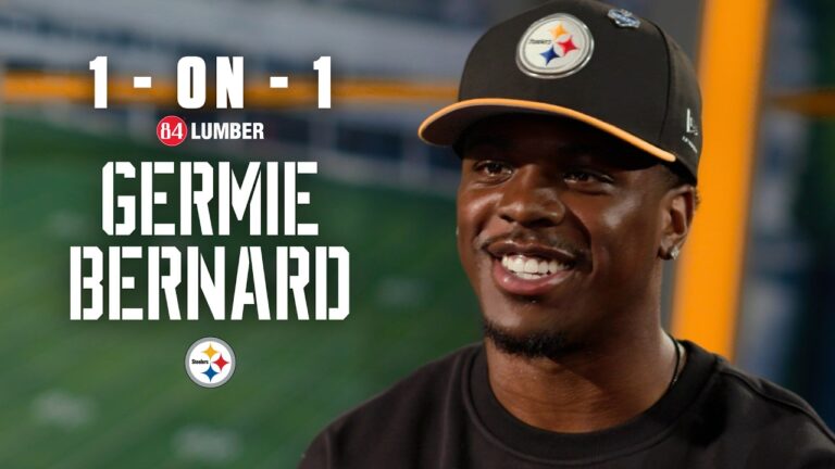 1-on-1 with WR Germie Bernard Pittsburgh Steelers
