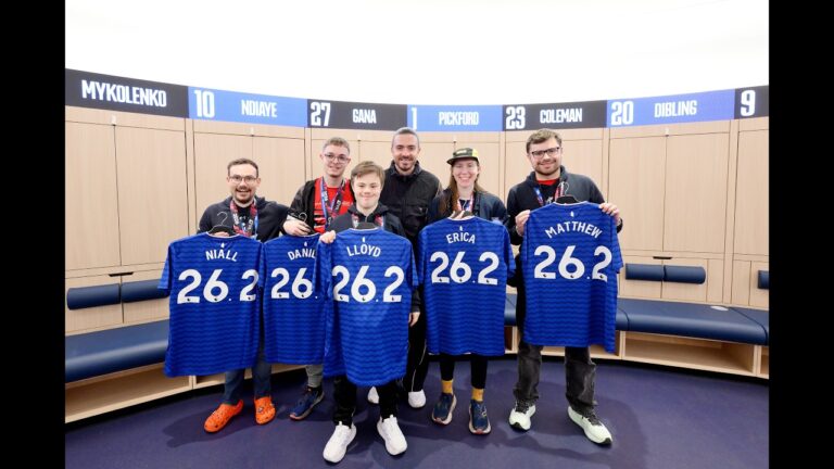 A Grealish surprise for Special Olympics GB athletes at Everton’s Hill Dickinson Stadium.