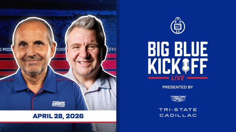 April 28, 2026 Big Blue Kickoff Live New York Giants