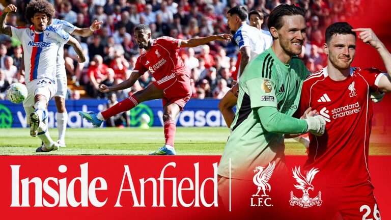 BEST behind-the-scenes! Liverpool 3-1 Crystal Palace Inside Anfield