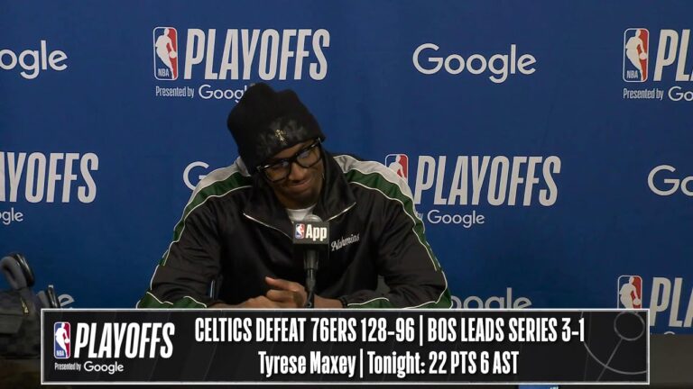 Boston Celtics vs. Philadelphia 76ers Game 4 Postgame Media Availability