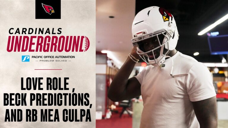 Cardinals Underground – Jeremiyah Love Role & Carson Beck Predictions Arizona Cardinals 2026