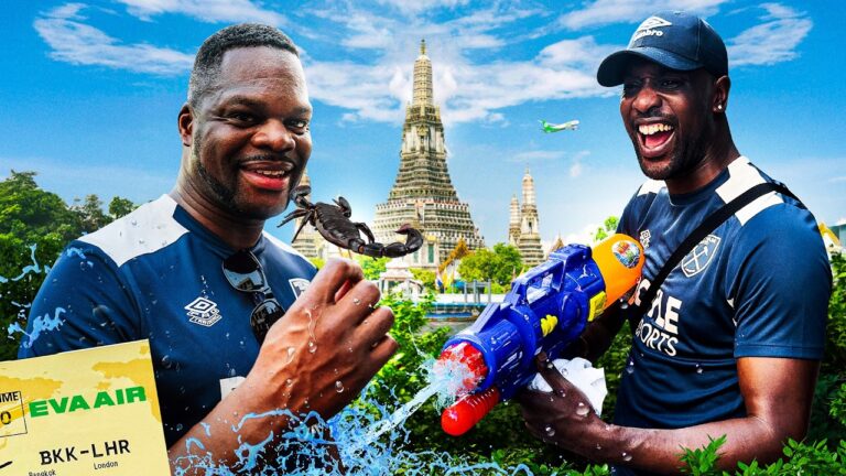 Carlton Cole & Marlon Harewood Experience Bangkok EVA Air